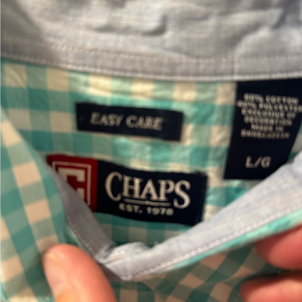 Chaps Mens Button Down - Picture 3 of 3